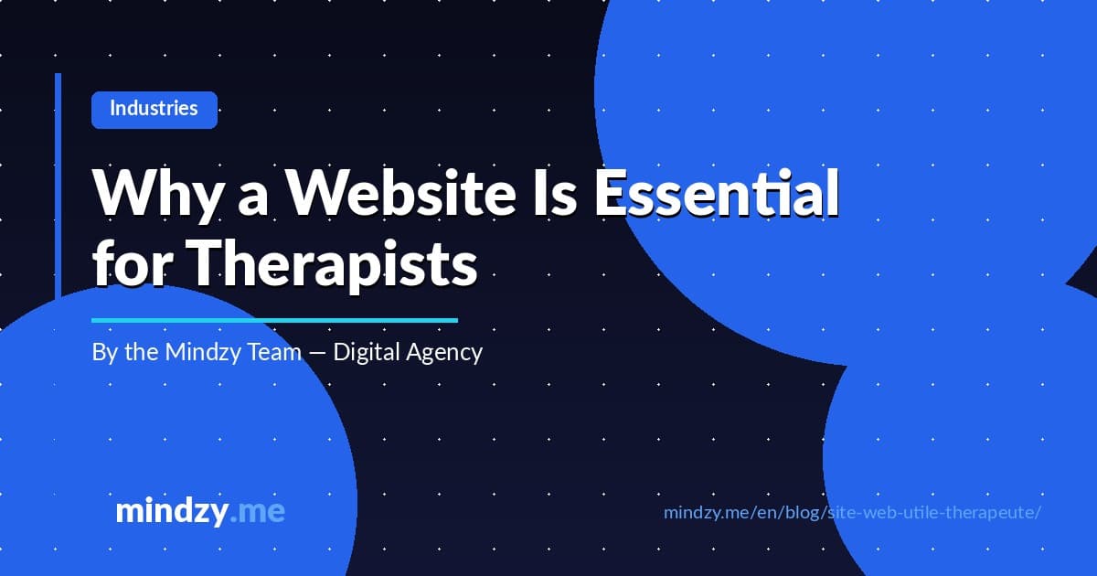 Why a Website Is Essential for Therapists and Health Practitioners