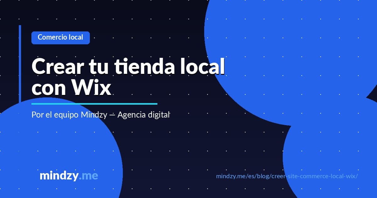Cómo crear tu web de comercio local con Wix