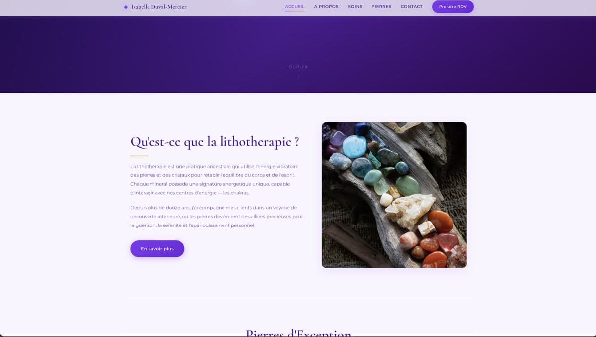 Lithotherapist Duval