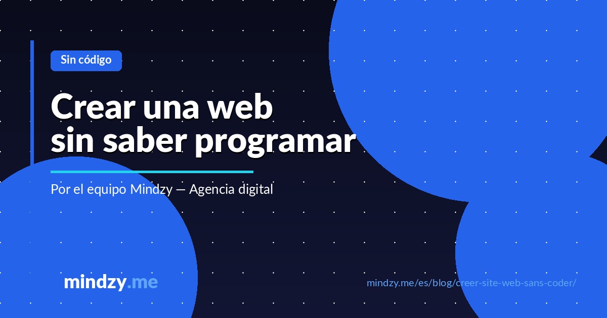 Cómo crear un sitio web sin saber programar